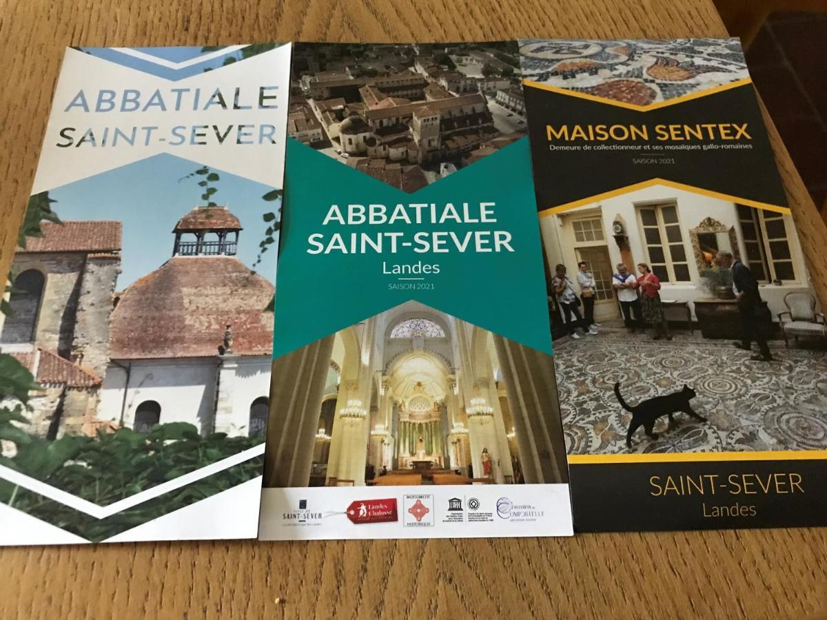 Chambres Chez L'Habitant Bambou Et Musique Cuisine Et Sdb Partagees Saint-Sever  Zewnętrze zdjęcie