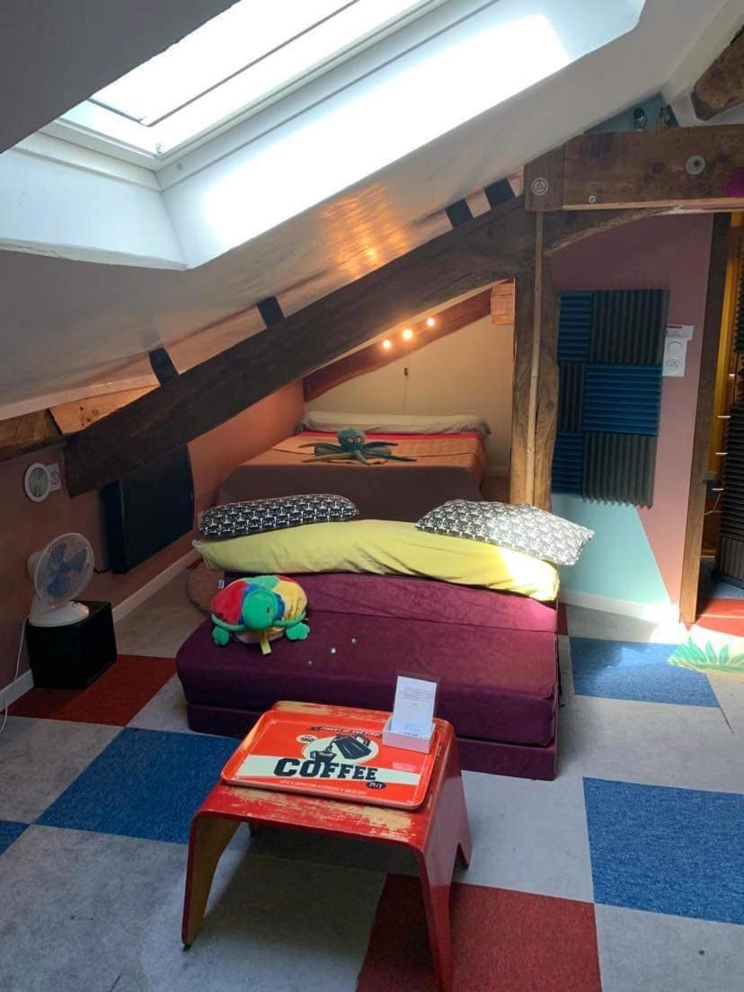 Chambres Chez L'Habitant Bambou Et Musique Cuisine Et Sdb Partagees Saint-Sever  Zewnętrze zdjęcie